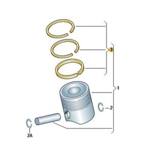 Piston Ring Set – 03H 198 151 D