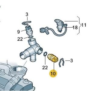 Temperature Sensor – 05C 919 501