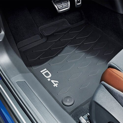 ID.4 – All-weather rubber mat set, Front