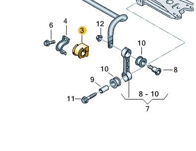 Front Anti Roll Bar Bush