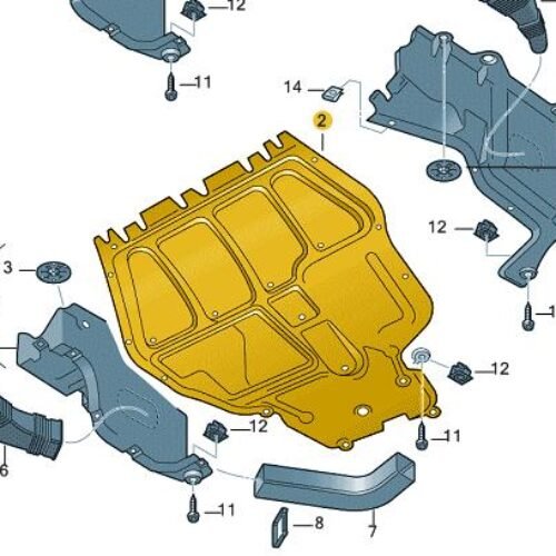 Main Engine Undertray