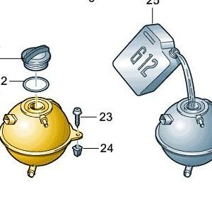 Coolant Tank – 1K0 121 407 F