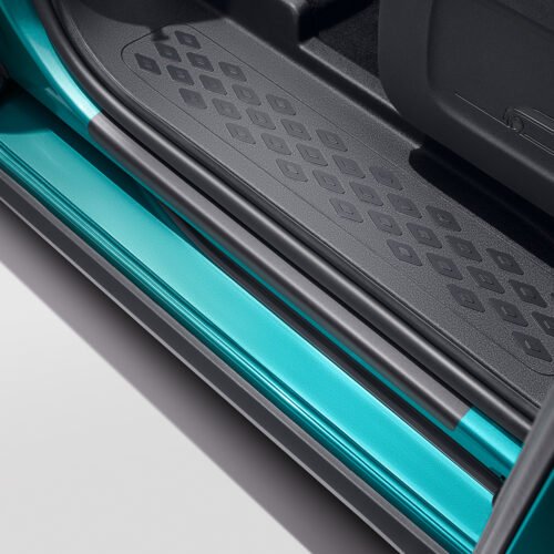 ID.4, ID.5 Door Sill Protectors – Black/Silver – 1T3 071 310 ZMD