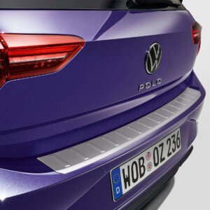 Polo [AW-GP] Rear Bumper Protector – Stainless Steel Look