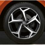 Polo [AW] Bonneville Alloy Wheel Set – 17″ Black Gloss Machined
