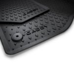 Caddy V – All-weather rubber mat set, rear