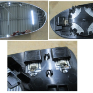 Golf 7 – O/S Mirror Glass (for vehicles with Blind Spot) – 5G0 857 522 M