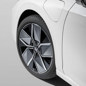 ‘LEEDS’ Alloy Wheel Design Inserts – Matte Dark Graphite/Silver Grey Matt – 5H0 071 214 F