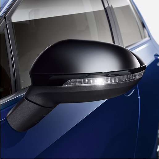 Golf 8, ID3 – Mirror caps, High Gloss Black