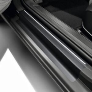 Golf MK8 Estate [5H9] – Door sill protectors, striped in black and silver