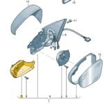 O/S Wing Mirror Indicator – 5K0 949 102 A