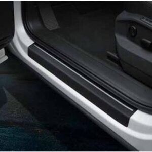 Tiguan Door Sill Protection Film – Black/Silver