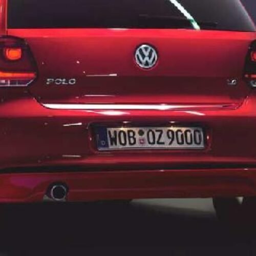 Polo [6R] Rear Chrome Strip