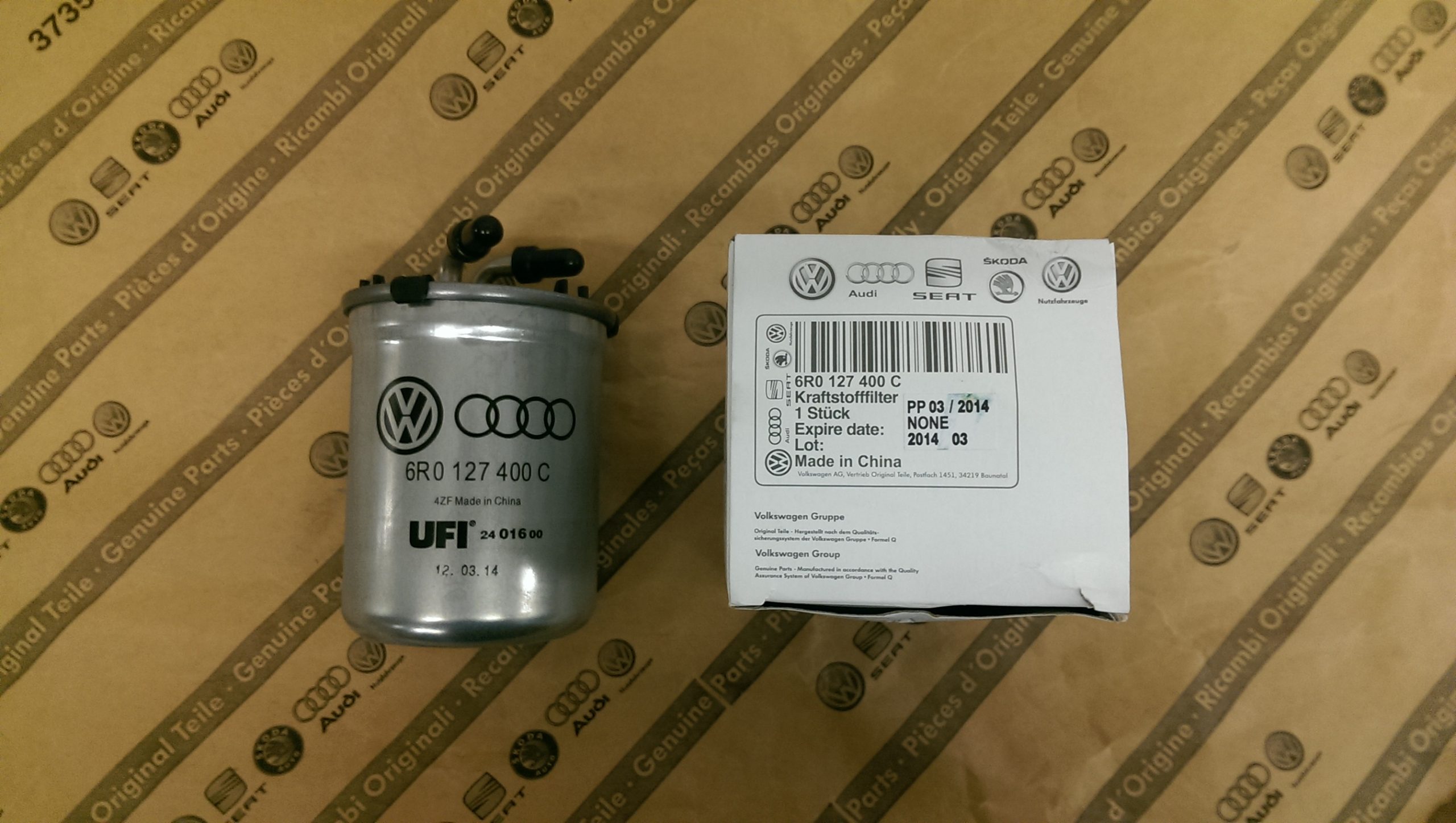 Buy Fuel Filter 6C0 127 400 | VW Parts UK